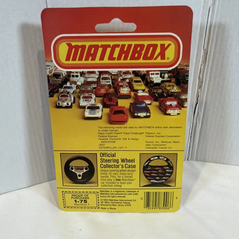 Vintage Matchbox Lot 3 Supervan II Dune Man‎ Pepsi Truck Carded Diecast